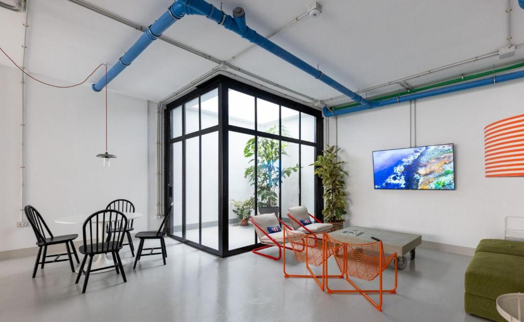 Shared lounge at Pescado Salado CoLiving